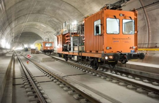 Endress+Hauser proporcionó tecnología de medición para el drenaje del Túnel Gotthard