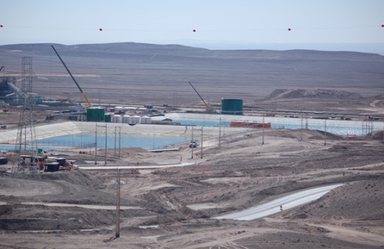 Extracciones de agua de mar aumentaron un 33% en la minera cuprfera