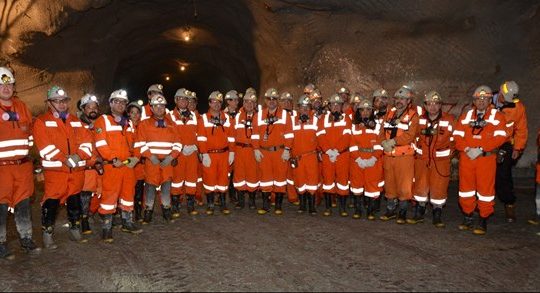 Constructora Gardilcic recibi visita de Comisin Internacional Paso Las Leas en El Teniente