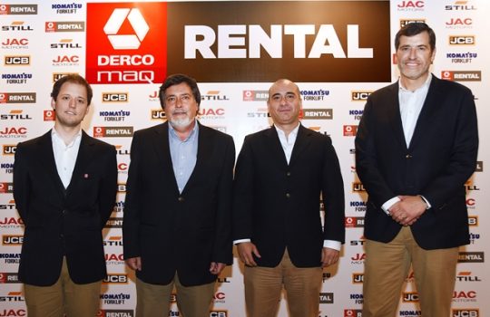 DercoMaq Rental celebr ms de 10 aos en arriendo de maquinaria