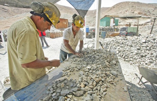 Comunas mineras registran promedio de marginalidad por ingresos de 10,4%