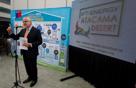 Encuentro abordar los principales retos del sector energtico y agua