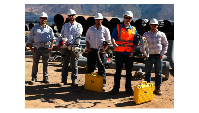 Robots facilitan inspeccin de ductos mineros