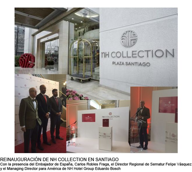 NH HOTEL GROUP REINAUGURA SU PRIMER HOTEL NH COLLECTION EN SANTIAGO