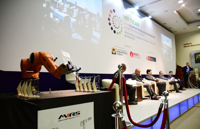 Empresa chilena de robótica Mirs expuso en simposio minero en Perú