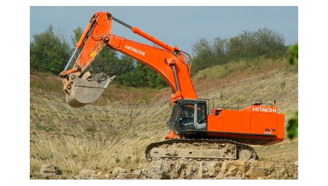 Hitachi lanza nueva excavadora