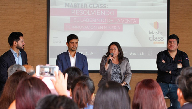 Proveedores de la Región de Antofagasta participan de Masterclass sobre procesos de compra y venta de tecnologías innovadoras en la gran minería Proveedores de la Región de Antofagasta participan de Masterclass sobre procesos de compra y venta de tecnologías innovadoras en la gran minería