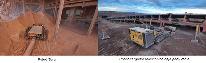 Robots al servicio de la minería Robots al servicio de la minería