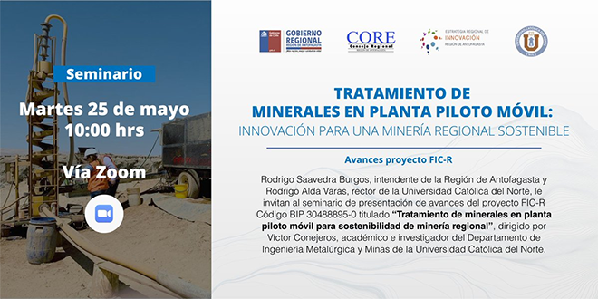 Proyecto implementa una planta de tratamiento de minerales móvil y ecológica