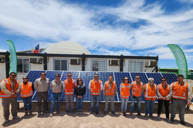 Minera Sierra Gorda refuerza tctica de sostenibilidad con iniciativa de energa renovable instalada por Metso Outotec