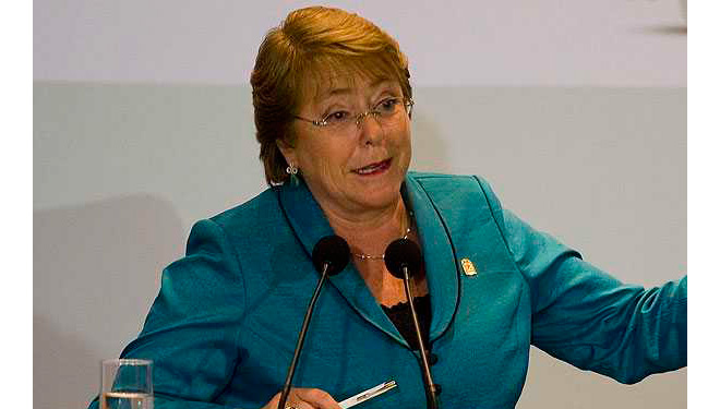 Bachelet suma a Minera y Energa a gira por Africa