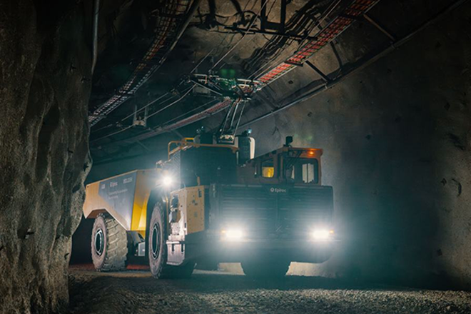 ABB, Boliden y Epiroc lanzan primer Trolley elctrico para minera subterrnea