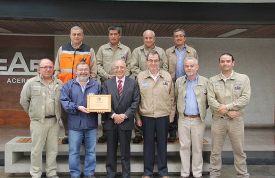 CAP Acero cumple un millón de horas sin accidentes CAP Acero cumple un millón de horas sin accidentes