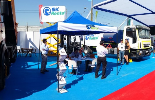 SK Rental particip en Feria Epysa de Santiago