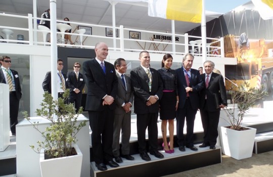 Liebherr expuso sus soluciones mineras en Exponor 2015