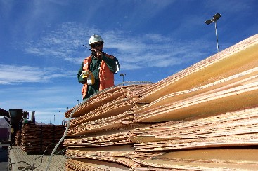 Cobre vuelve a subir en Londres y recupera los US$2,6 la libra