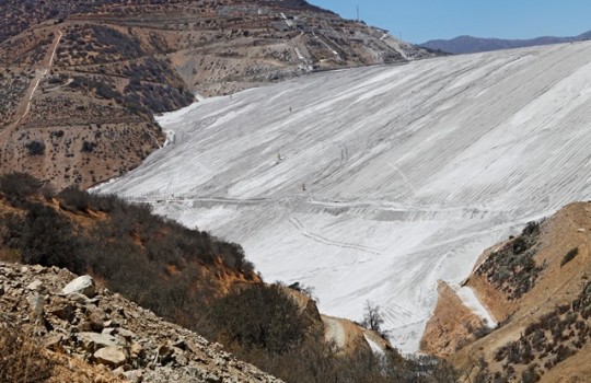 Antofagasta Minerals inform que Tranque El Mauro no registra daos