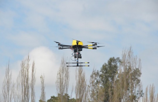 Geocom lanza el multirrotor Trimble ZX5