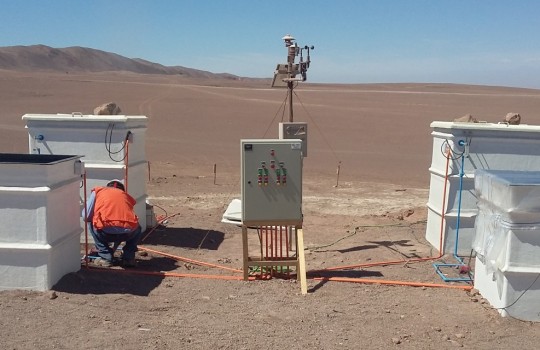 Innovacin permite ahorrar agua y combustible en el proceso de lixiviacin del cobre